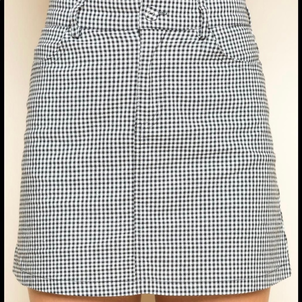 Brandy Melville Plaid Mini Skirt
